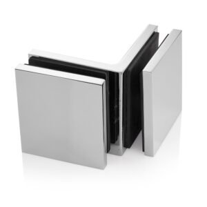 Wall Bracket Glass to Glass 90 Degrees