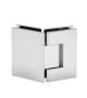 135 Degree Glass to Glass Shower Hinge Satin Adjustable