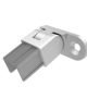 Vertical Adjustable satin Wall Bracket with Right Hole